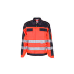 Warnschutzkleidung Warnschutzjacken PLANAM Warnschutz-Bundjacke, orange-marine