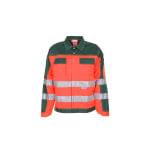 Warnschutzkleidung Warnschutzjacken PLANAM Warnschutz-Bundjacke, orange-grün