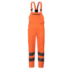 Warnschutzkleidung Warnschutzhosen PLANAM Warnschutz-Latzhose, orange