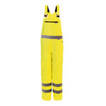 Warnschutzkleidung Warnschutzhosen PLANAM Warnschutz-Latzhose, gelb,