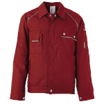 Arbeitsjacken Bundjacken PLANAM Bundjacke Canvas 320, rot,