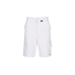 Arbeitshosen Arbeitsshorts PLANAM Arbeitsshorts Canvas 320, weiß, kurze Arbeitshose
