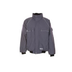 Arbeitsjacken Winterjacken PLANAM Winterjacke passend zu Canvas 320, grau-schwarz,