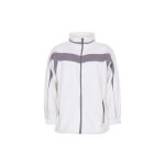 Arbeitsjacken Fleecejacken PLANAM Fleecejacke Plaline, weiß-zink,