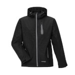 Berufsbekleidung Funktionsbekleidung PLANAM Softshell-Jacke Cube, schwarz, winddicht,