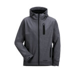 Berufsbekleidung Funktionsbekleidung PLANAM Softshell-Jacke Cube, grau, winddicht,