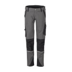 Planam Bundhose Norit grau-schwarz Arbeitshose aus elastischem Gewebe speziell für Damen