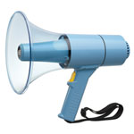 Handmegaphon 25 Watt hellblau wassergeschützt, für besonders robuste Einsätze