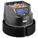 ratiotec coinsorter CS 250 Münzzähl- und Sortiermaschine Wert- und Stückzählung aller Euro-Münzen, Sortier- und Bündelfunktion