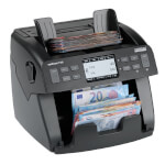 ratiotec rapidcount T 575 Banknotenzählmaschiene für mittlere Zählvolumen, Start-Stopp-Automatik, Bündelfunktion