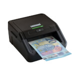 ratiotec Smart Protect Plus Geldscheinprüfgerät Banknotenprüfgerät mit LED, akustischem Warnsignal,  LCD-Display