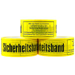 Selbstklebendes PVC-Packband Sicherheitsband (gelb)