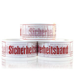 Selbstklebendes PVC-Packband Sicherheitsband (weiß)