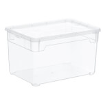 rothopro Clearbox  Aufbewahrungsbox mit Deckel Fassungsvermögen: 5,0 l