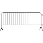 Schake Absperrgitter Typ C mit Haken und Bügeln zum Absperren und Sichern von Veranstaltungsbereichen