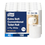 Toilettenpapier, Tork extra weiches Kleinrollen Toilettenpapier,