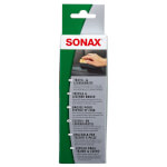 sonax Textil- & Lederbürste, ergonomische Reinigungsbürste zur Trocken- und Feuchtreinigung,