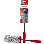 Sonax Microfaser FelgenBürste weiche Reinigungsbürste zum Reinigen von Stahl- und Alufelgen