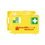 Erste-Hilfe-Koffer SÖHNGEN EXTRA + Handwerk SN-CD gelb, DIN 13157 inkl. Erweiterungen,