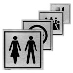 Tello Piktogramm quadratisch verschiedene Symbole