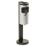 Ascher Standascher Abfallbehälter TKG Kombisammler Rondo, Standmodell (Durchm. x H) 18,0 x 82,5 cm