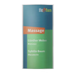 LINEA I Türschilder Rahmen: matt-silbernes Aluminium,