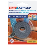 tesa Anti-Rutschband Strips schwarz 0,6 x 20 rutschhemmende Klebebandstreifen