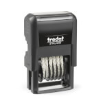 Printy 4846 Ziffernbänderstempel 4 mm Schrifthöhe, 6-stellig