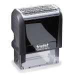 Trodat Printy 4.0 4912/SB ID Protectionstempel zum Schwärzen vertraulicher Daten auf Dokumenten