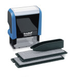 Trodat Printy 4.0 4912/SB Typomatic Textstempel mit Text zum Selbersetzen und max. 4 Textzeilen