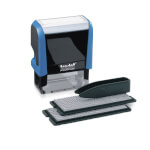 Trodat Printy 4.0 4913/SB Typomatic Textstempel mit Text zum Selbersetzen und max. 5 Textzeilen