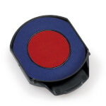 Austauschkissen Professional 6/15/2 zweifarbig blau/rot