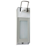 rath's prClean Wandspender Aluminium mit Edelstahl-Pumpe (abschließbar)