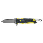 Walther Pro 5.2012 Rescue Messer RK mit Gurtschneider und Glasbrecher, Droppoint-Klinge, Liner-Lock