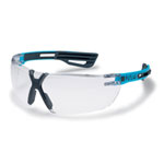 uvex Schutzbrille x-fit pro klar mit weicher Nasenauflage und flexiblen Bügeln