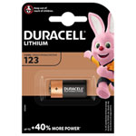 Duracell Ultra Lithium Fotobatterie 123 (DL123A/EL123A/CR123A/CR17345) Fotobatterie B1