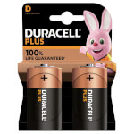 Duracell Plus +100% Alkaline-Batterie D (MN1300/LR20) 1.5 V
