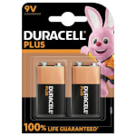 Duracell Plus +100% Alkaline-Batterie 9V (MN1604/6LR61)