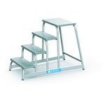 Arbeitspodeste, Aluminium - Maschinentritte ZARGES Z 600, starr,