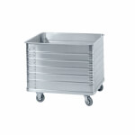 ZARGES Aluminium-Transportwagen W 170 robuster Kastenwagen für betriebliche Logistik