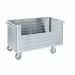 ZARGES Aluminium-Transportwagen W 172 robuster Kastenwagen für betriebliche Logistik