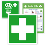 Erste-Hilfe Schilder