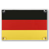 2 x PVC-Schild Deutschlandflagge
