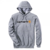 Carhartt Logo Graphic Kapuzenpullover grau