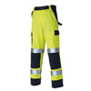 Dickies Workwear Warnschutz Hi-Vis Bundhose gelb/blau