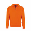 Hakro Zip-Sweatshirt orange