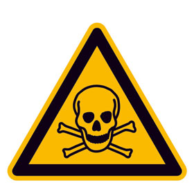Panneaux de danger Matires toxiques