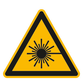Panneaux de danger Rayonnement laser