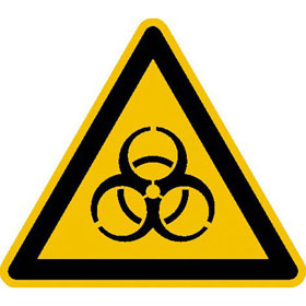Panneaux de danger Risque biologique