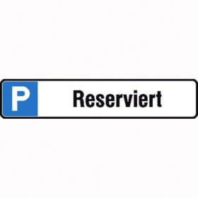 Signalisation de parking P rserv